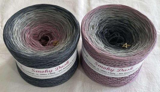 Smoky Dusk Gradient Yarn - no glitter