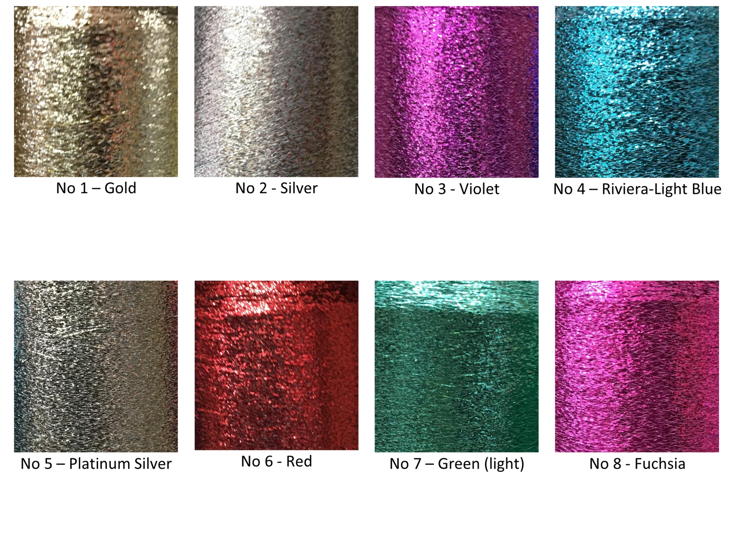 Wolltraum yarn available glitter colours.