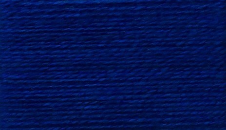 A single colour yarn in deep blue.