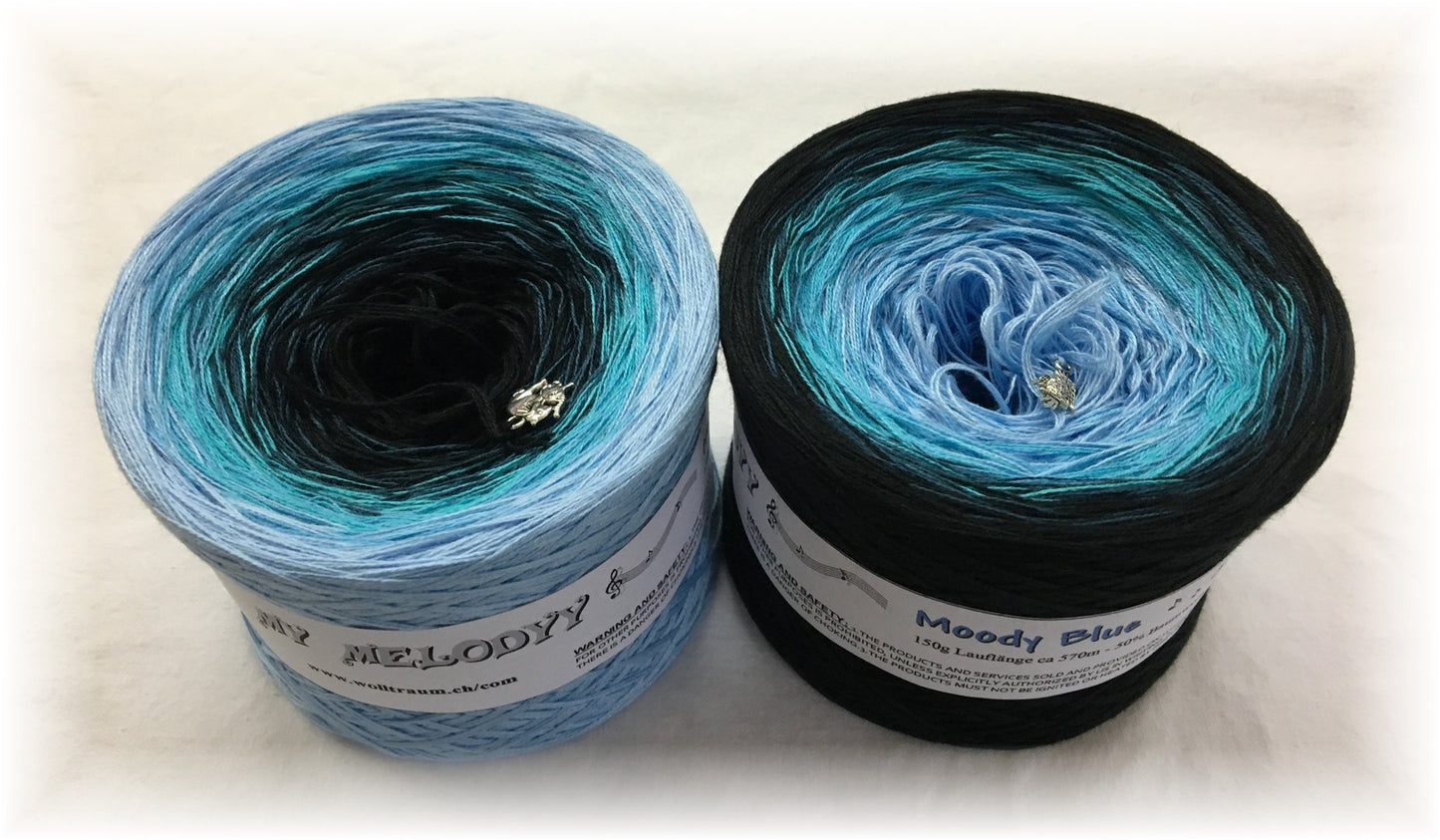 Moody Blue Gradient Yarn