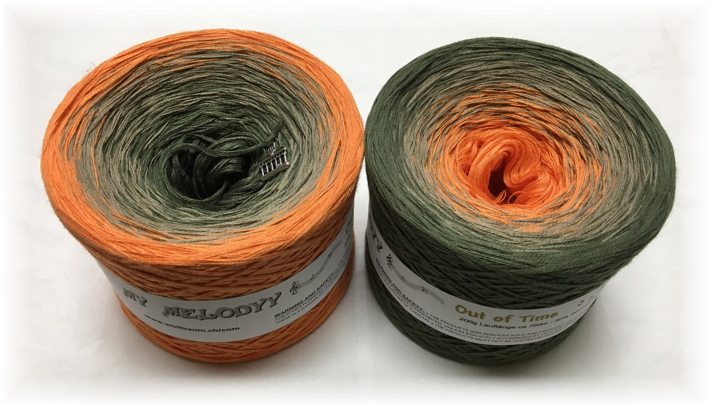 Out of Time Gradient Yarn
